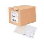 Lot de 500 feuilles a4 avec étiquette colissimo intégrée 150 x 100 mm