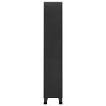 vidaXL Bibliothèque industrielle Anthracite 80x32x180 cm Acier