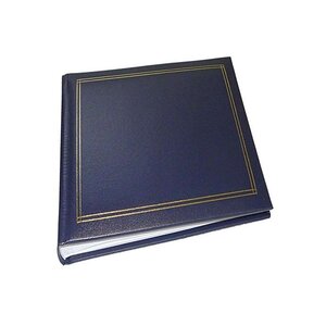 Album Photo Monza 34x33 60 Pages Bookbound FA260L Bleu WALTHER
