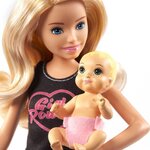 Barbie amie de skipper et bébé (blonde)