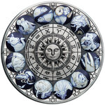 Pièce de monnaie en Argent 5 Dollars g 155.5 (5 oz) Millésime 2022 Signs of the Zodiac SIGNS OF THE ZODIAC