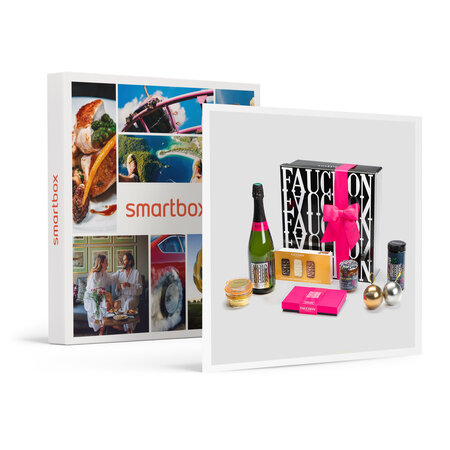 SMARTBOX - Coffret Cadeau Coffret Un Soir de Noël Fauchon : douceurs et champagne livrés à domicile -  Gastronomie