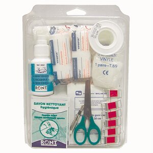 Contenu pour armoire à pharmacie