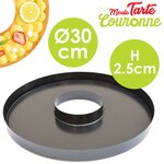 Moule Anti-Adhésif Tarte À Trou / Couronne