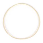 2 cercles en bambou Ø 35 cm