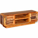 vidaXL Meuble TV Bois de récupération massif 120 x 30 x 40 cm