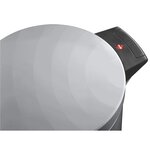 Hailo Poubelle à pédale Solid M 12 L Argenté