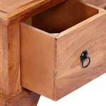 vidaXL Table basse 66 x 70 x 35 cm Bois solide d'acacia