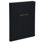 Registre 297x210 Répertoire Travers 300 Pages - Noir Toilé - Le Dauphin