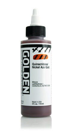Encre Acrylic High Flow Golden VII 119ml Quinacridone Gold