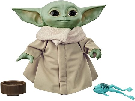 Figurine Electronique Star Wars The Mandalorian The Child Bébé Yoda de 20 cm