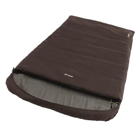 Outwell sac de couchage double campion lux marron