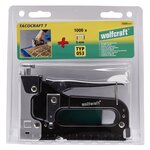 wolfcraft Ensemble d'agrafeuse Tacocraft 7 7089000