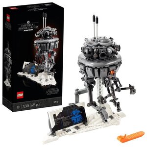 Lego star wars 75306 droide sonde impérial  jeu de construction pour adulte  modele de collection  idée de cadeau