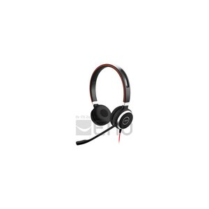 Jabra evolve 40 uc stereo headset - casque audio unified communications pour voip softphone avec annulation passive du bruit - c