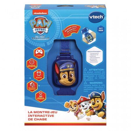 Pat patrouille  la montre jeu interactive de chase