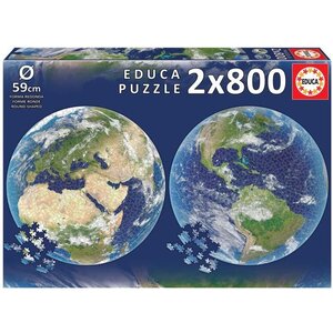 Puzzle - 2x800 Planete Terre