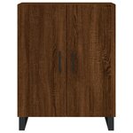 vidaXL Buffet chêne marron 69 5x34x90 cm bois d'ingénierie