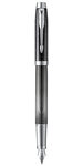 PARKER IM stylo plume - "Edition Spéciale" Metallique Pursuit - Attributs chromés - Plume moyenne - Livré en écrin