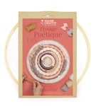 Kit Métier à Tisser Rond Poétique 30 x 30 5 x 5 cm