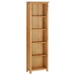 vidaXL Bibliothèque 52x22 5x170 cm Bois de chêne massif