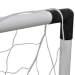 Set de but de football poteau et filet 91 5 x 48 x 61 cm