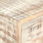 vidaXL Table de chevet 40 x 30 x 50 cm Bois d'acacia massif