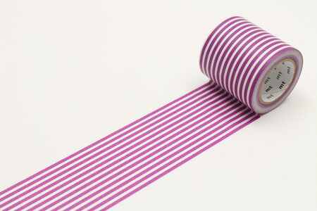Masking Tape MT Casa Lignes 5 cm violet - border grape