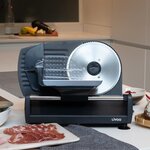 Livoo Trancheuse électrique 150 W Noir