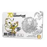 Pièce de monnaie 5 euro Belgique 2022 BU – Le Marsupilami (colorisée)
