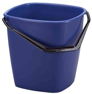 Seau de nettoyage, 9,5 litres, rectangulaire, bleu DURABLE