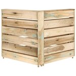 vidaXL Salon de jardin 6 Pièces Bois de pin imprégné de vert