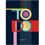 Bloc-notes To Do List - 13x18 Cm - 100 Pages Détachables - Bleu Marine - Draeger paris