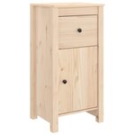 vidaXL Buffets 2 Pièces 40x35x80 cm Bois massif de pin