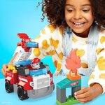 Mega construx - coffret pompier paw patrol - briques de construction - des 3 ans