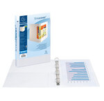 Classeur personnalisable rigide 2 poches KreaCover® - 4 anneaux en D 30mm - A4 maxi... EXACOMPTA