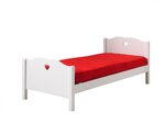 AMORI Lit simple + Lit gigogne  + Chevet + Armoire 3 portes