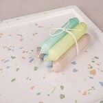 Je fabrique mes bougies chandelles aux tons froids