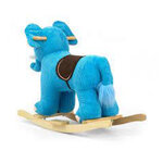 Éléphant bleu - animal à bascule