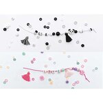 2 kits de fabrication de bracelets - Love et N&B