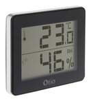 Thermomètre / Hygromètre Noir - Otio
