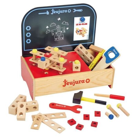 JEUJURA Etabli de table en bois