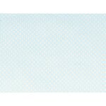 Coupon de tissu 55 x 45 cm - Ronds bleu clair à pointillés bleus