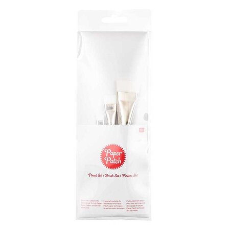 3 pinceaux pour colle et papier patch
