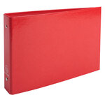 Classeur Rigide Rembordé Pour Fiches Bristol 125x200mm 2 Anneaux 25mm Iderama - X 10 - Exacompta