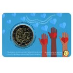 Bu : 2 euro commemorative 2022 : belgique - merci au personnel hospitalier (version francophone)