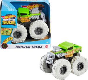 Monster Trucks Twisted Tredz, voiture à friction aux roues géantes Bone Shaker