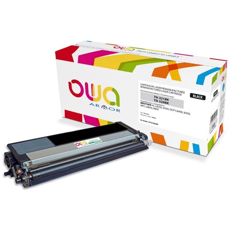 Toner remanufacturé compatible brother tn321 tn326 noir