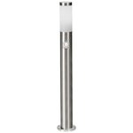 BRILLIANT Potelet extérieur avec détecteur Chorus 20W - Acier