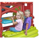Aire de jeux La Maison des Bois - plastique anti-UV - FEBER - avec toboggan et bac a sable